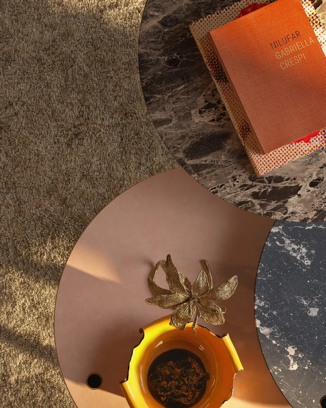 Interior CGI detail with collectible design furniture — OTTOBIT