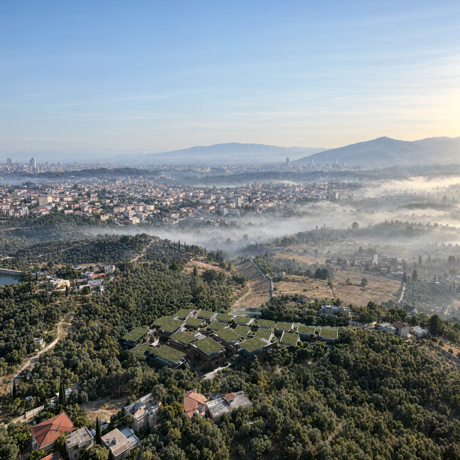 LDA Tirana Hill Villas — CGI by OTTOBIT