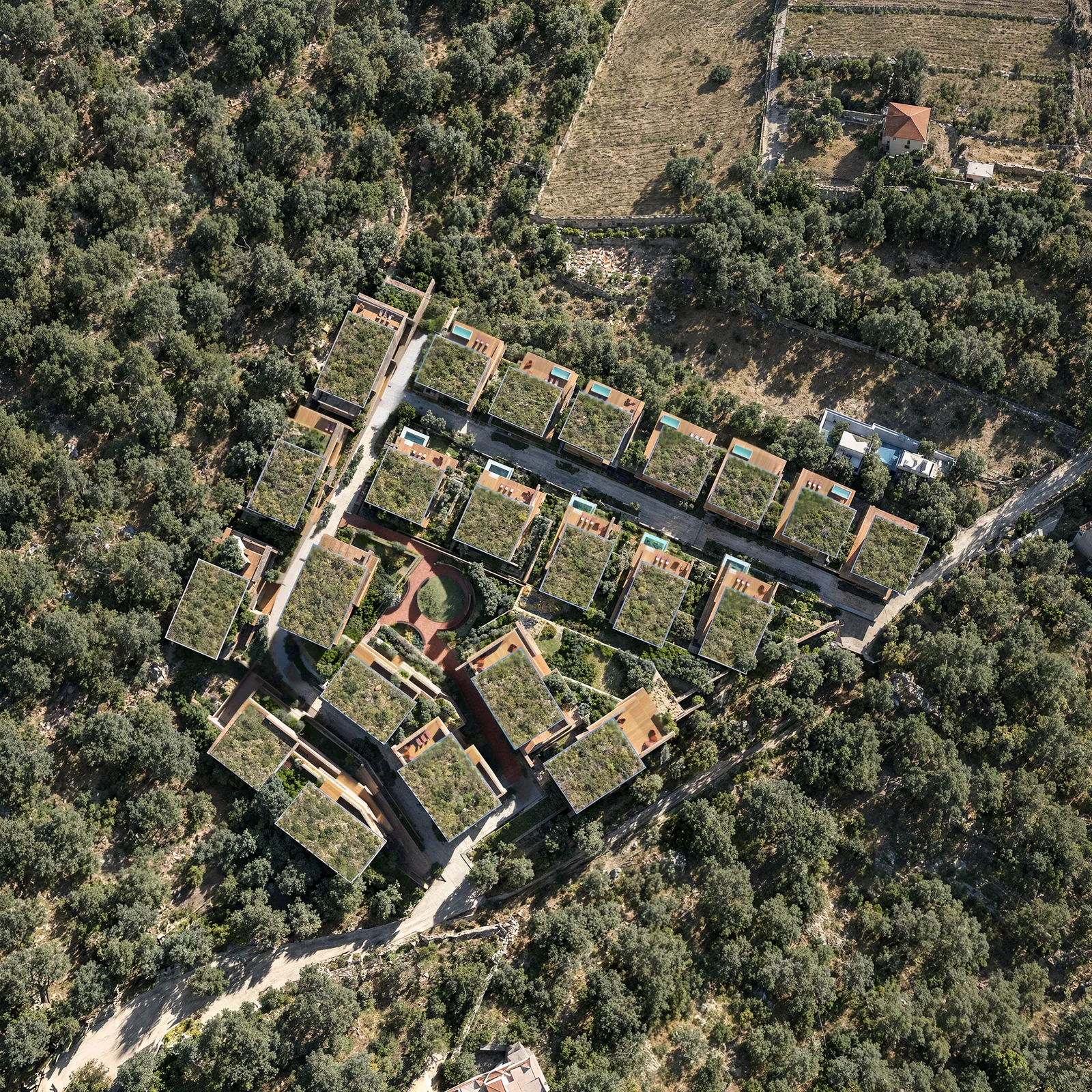 LDA Tirana Hill Villas — CGI by OTTOBIT
